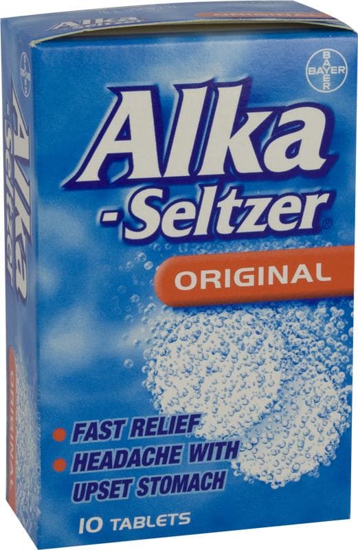 ALKA-SELTZER original tablets 325mg/965mg/1625mg  10