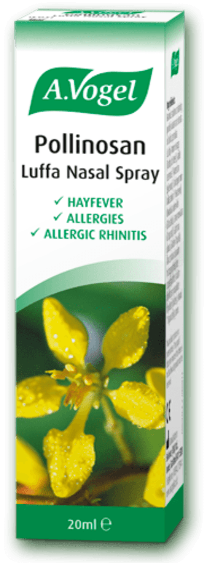 A.VOGEL allergies pollinosan luffa nasal spray 20ml