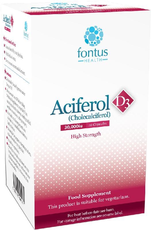 ACIFEROL D3 capsules 30000iu  10