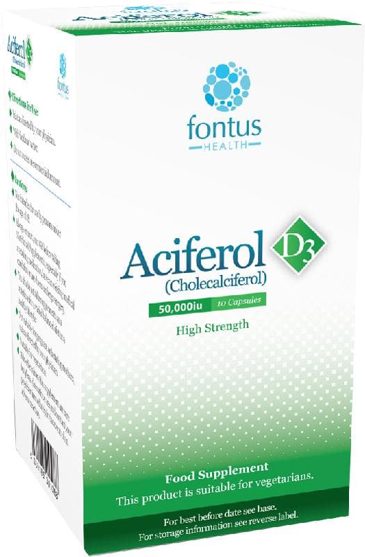 ACIFEROL D3 capsules 50000iu  10