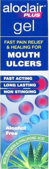 ALOCLAIR PLUS oral care gel a/f 8g