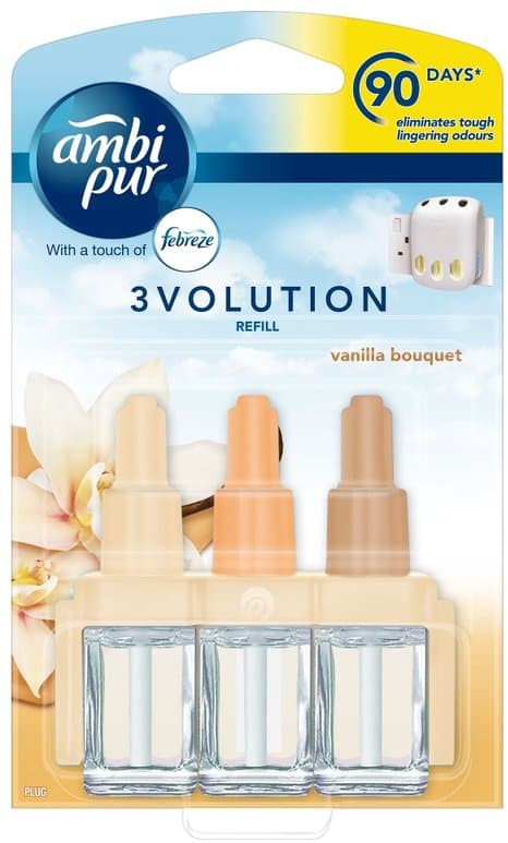 AMBI-PUR 3volution warmer refills vanilla bouquet 20ml