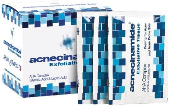 ACNECINAMIDE exfoliative tissue sachets  15