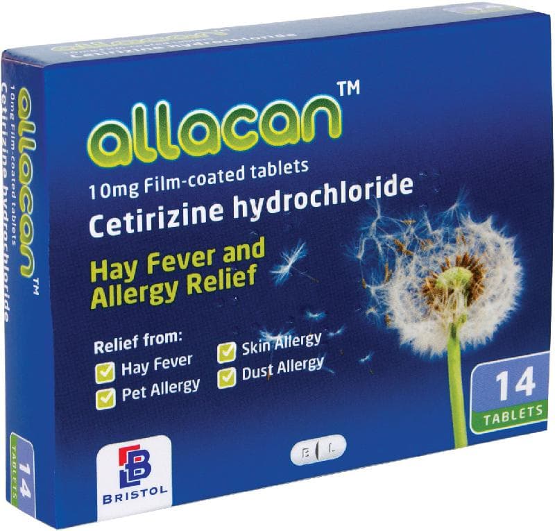 ALLACAN tablets 10mg  14