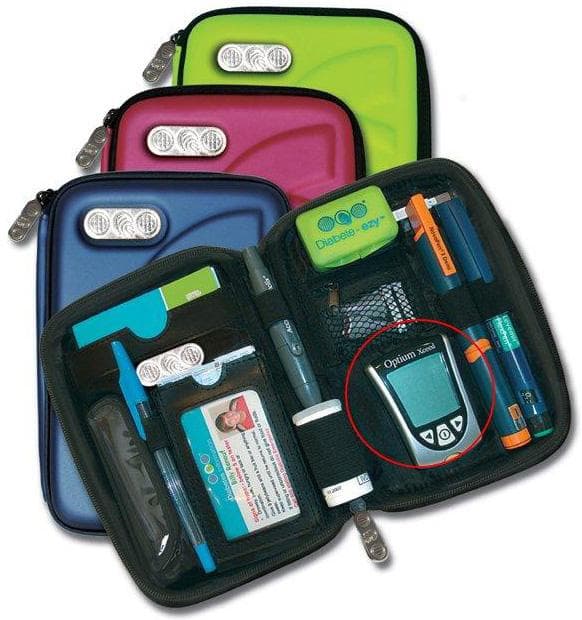 DIABETE-EZY ezy-fit diabetic bag blue