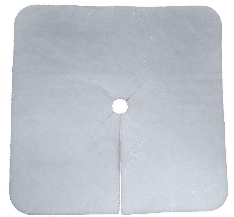 ADVADRAW T fenestrated tracheostomy dressing 8cm x 8cm