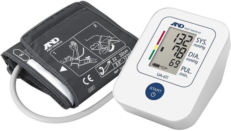 A&D blood pressure monitors UA-611 upper arm automatic