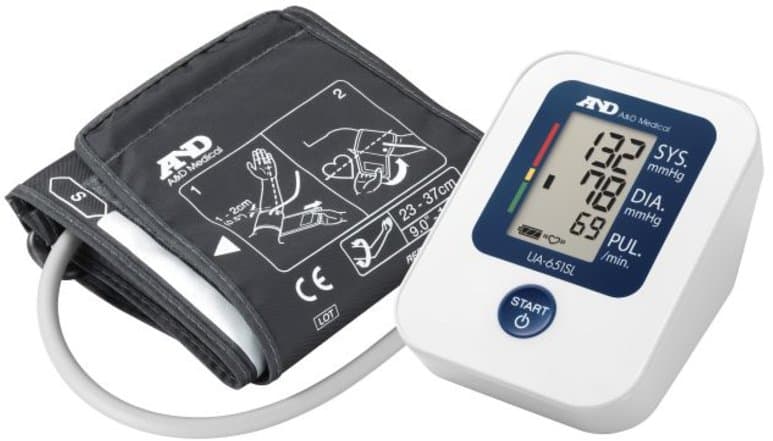 A&D blood pressure monitors upper arm with larger cuff