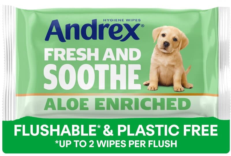 ANDREX moist hygiene wipes fresh & soothe  36