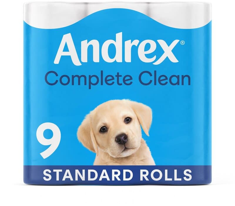 ANDREX toilet roll complete clean  9