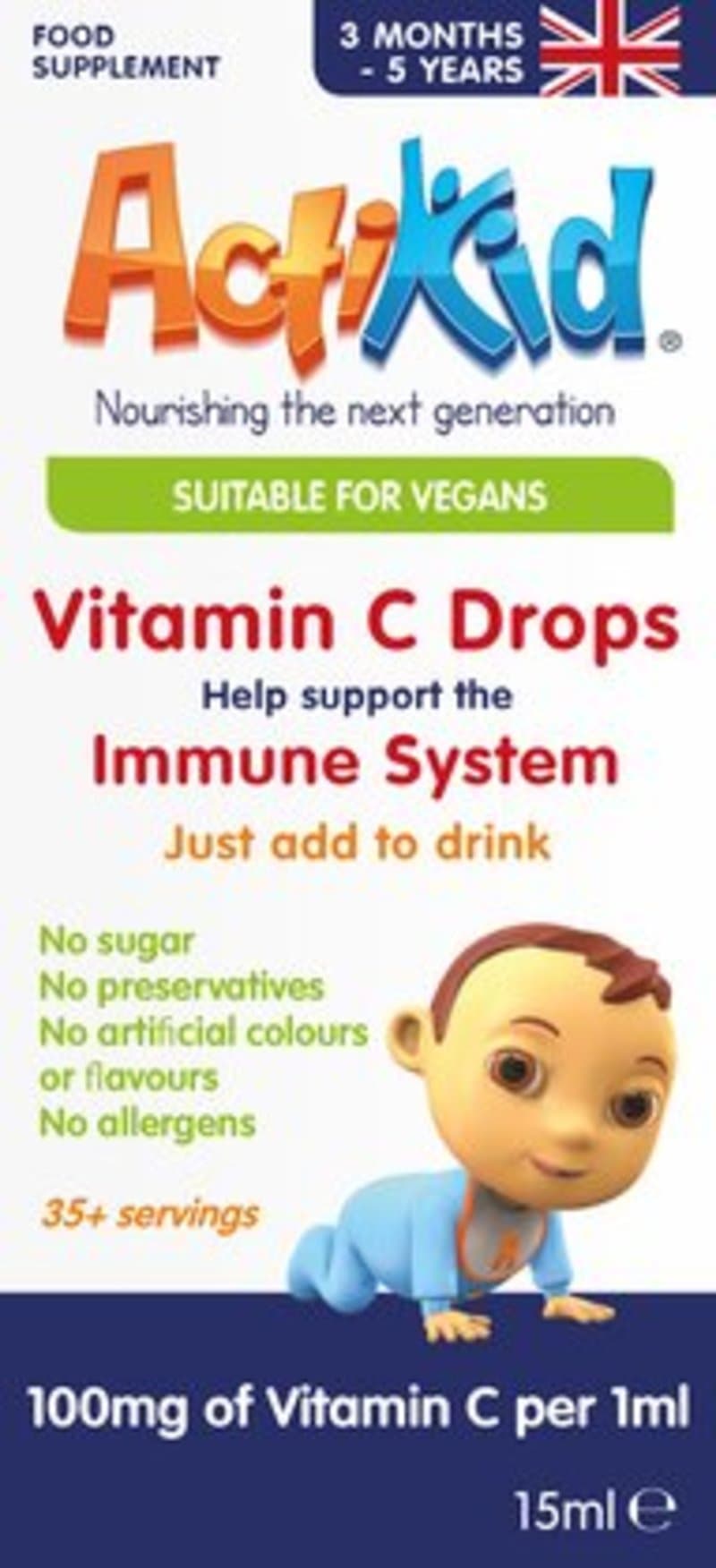 ACTIKID drops vitamin C 15ml