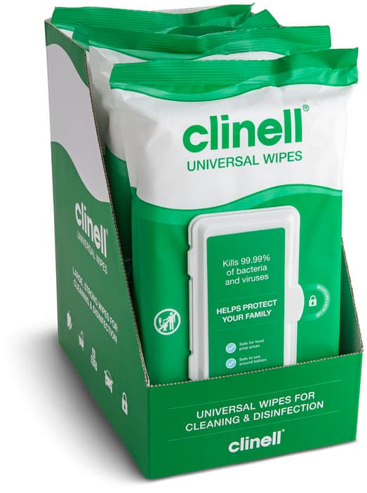 CLINELL wipes cleaning & disinfecting universal  280