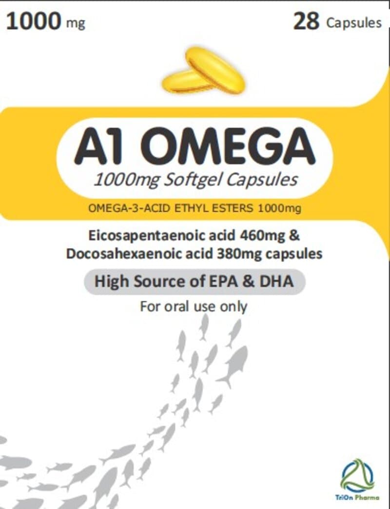 A1 OMEGA softgel capsules 1000mg  28