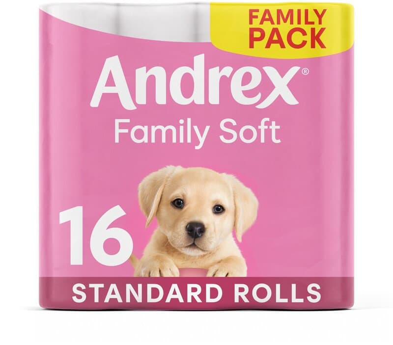 ANDREX toilet tissue family soft  16