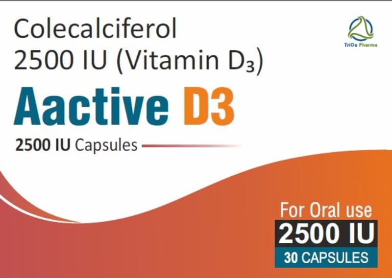 AACTIVE D3 capsules 2500iu  30
