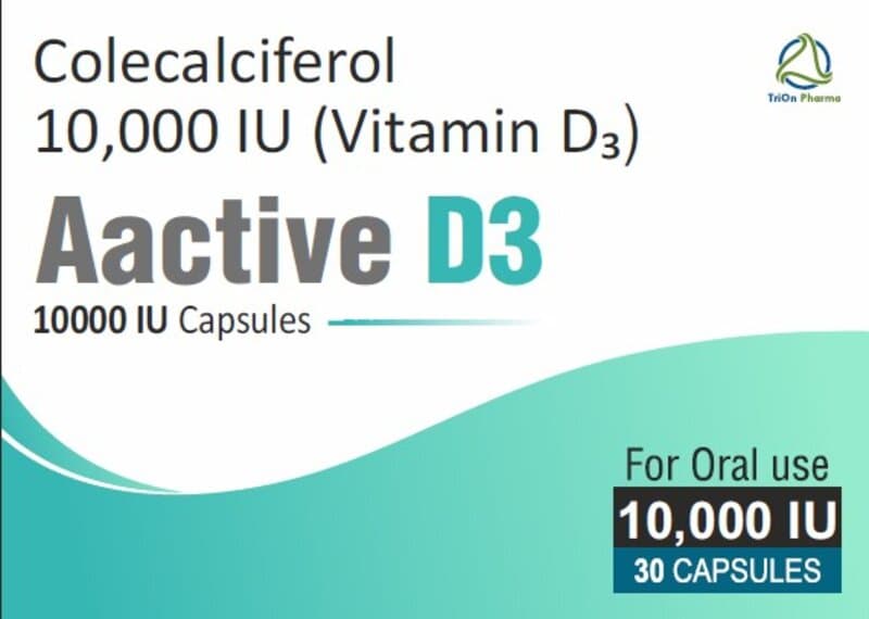 AACTIVE D3 capsules 10000iu  30
