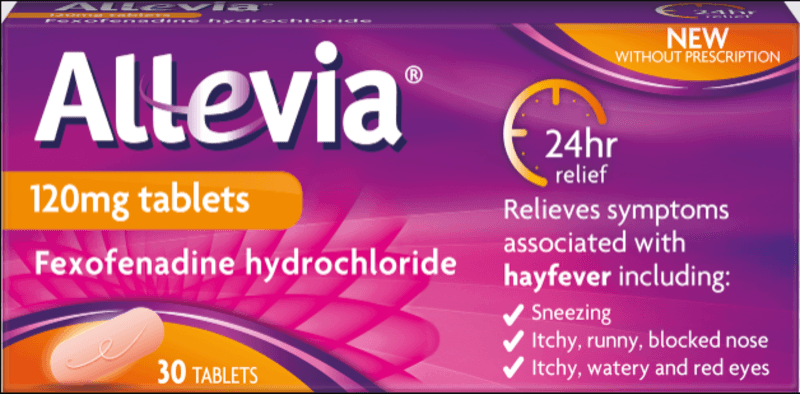 ALLEVIA tablets 120mg  30