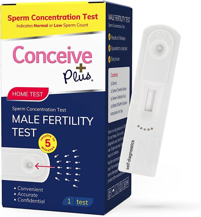 CONCEIVE PLUS male fertility test