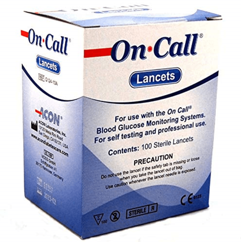 ACON ON CALL lancets 0.3mm/30G 100