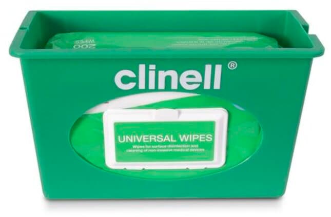CLINELL universal wipe dispenser fits 200 pack wipes