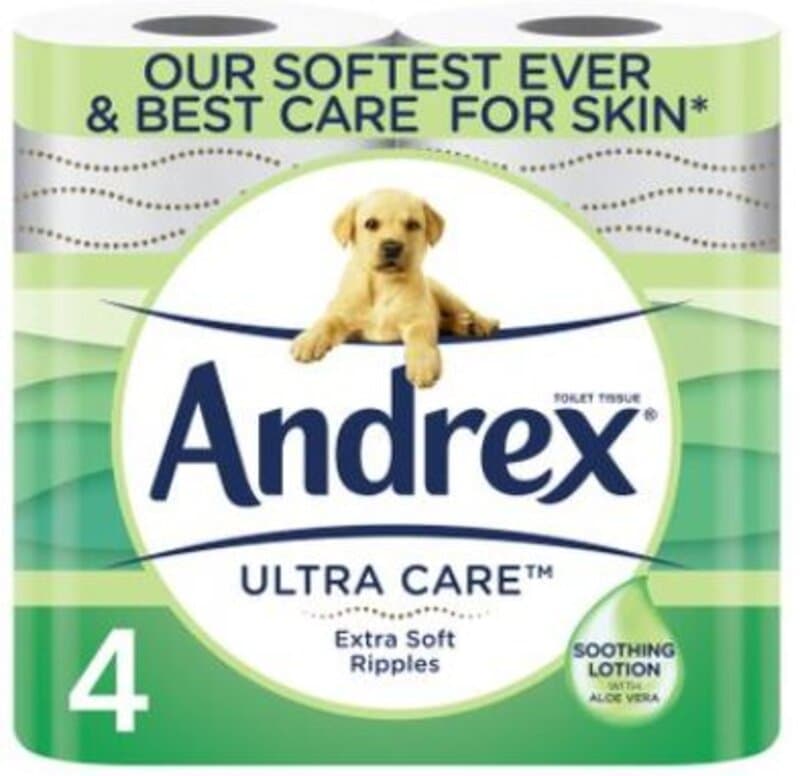 ANDREX toilet roll ultra care  4